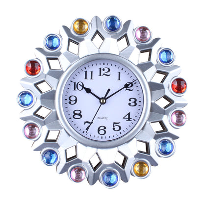 Orologio da parete Cristalli ornamentali