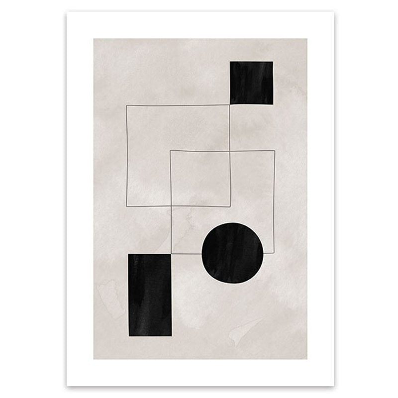Quadro nordico astratto