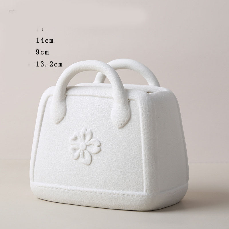 Vaso forma borsa Morandi