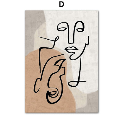 Quadro astratto blocchi