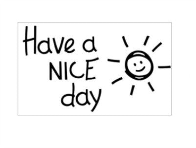 Adesivo Buona Giornata