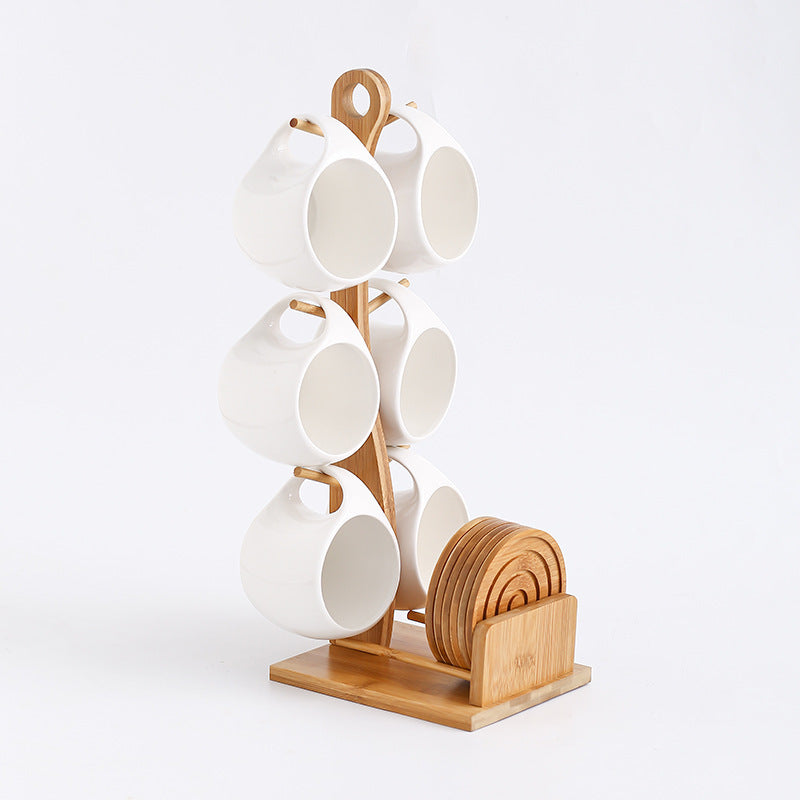 Set caraffa e tazze ceramica