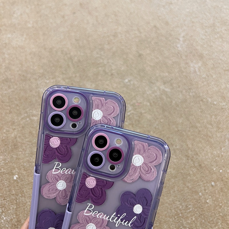Custodia telefono fiori