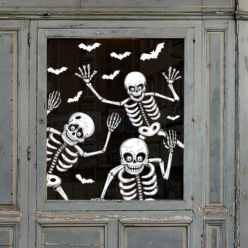 Adesivo murale teschio