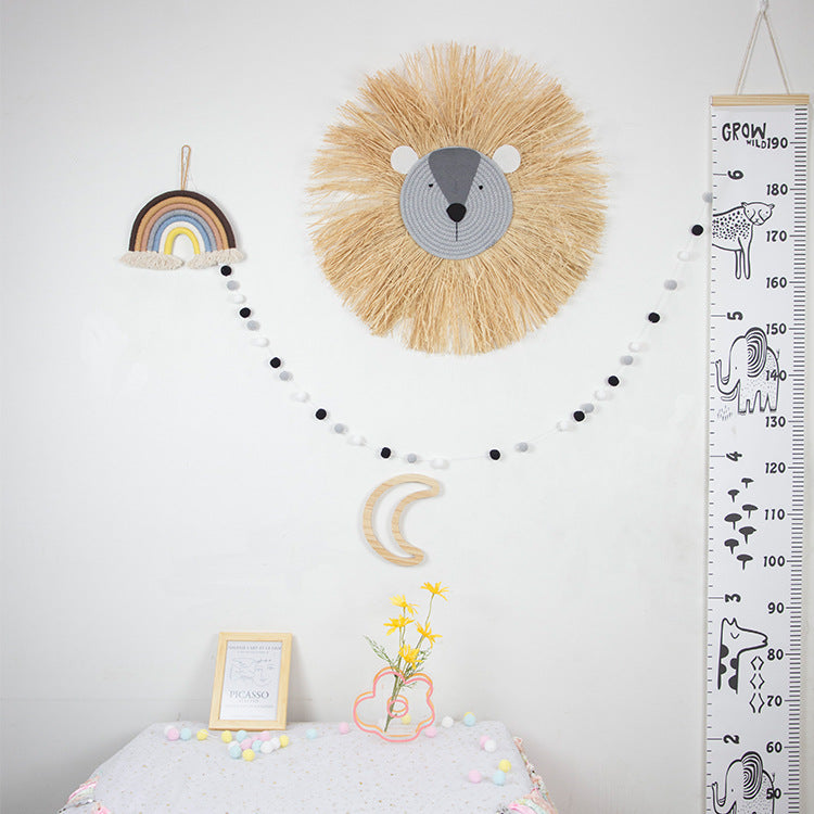 Decorazione murale leone nordica