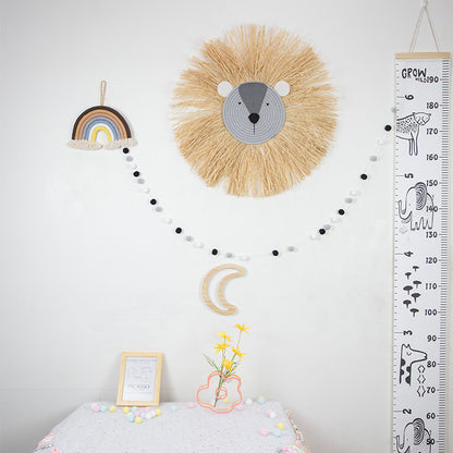 Decorazione murale leone nordica
