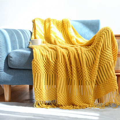 Coperta a quadri stile nordico