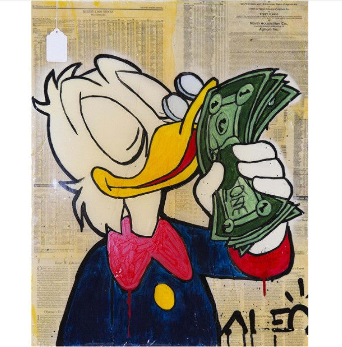 Poster Ragazza stile pop art