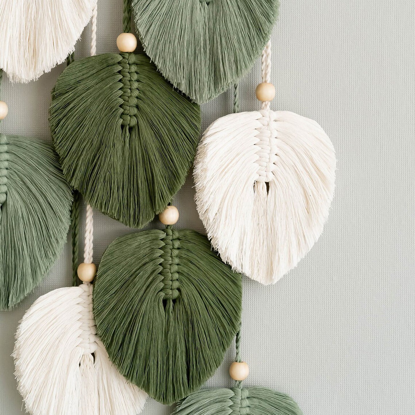 Arazzo boho foglie