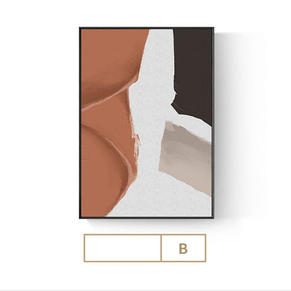 Quadro astratto palette Morandi