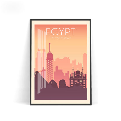 Quadro tela tema viaggio