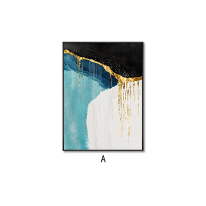 Quadro astratto dorato