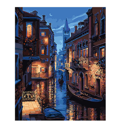 Quadro Paesaggio Floreale