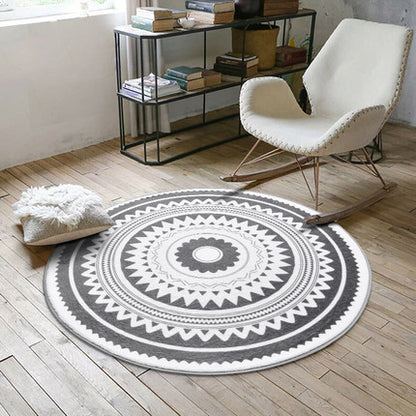 Tappeto Rotondo Nordico
