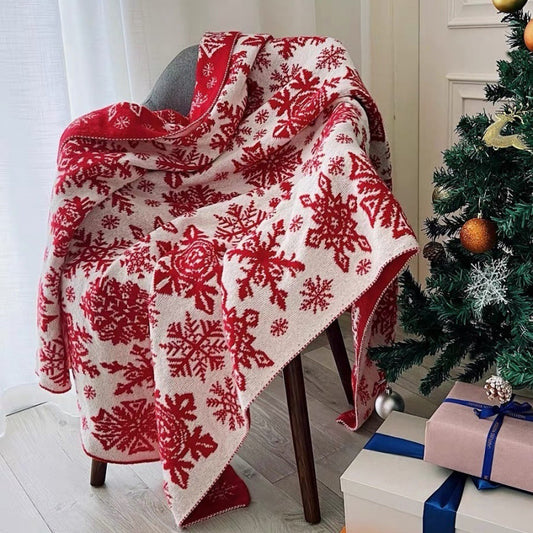 Coperta fiocchi neve