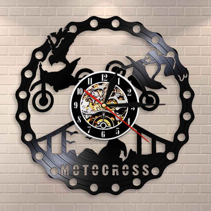 Orologio da parete Ingranaggi steampunk led