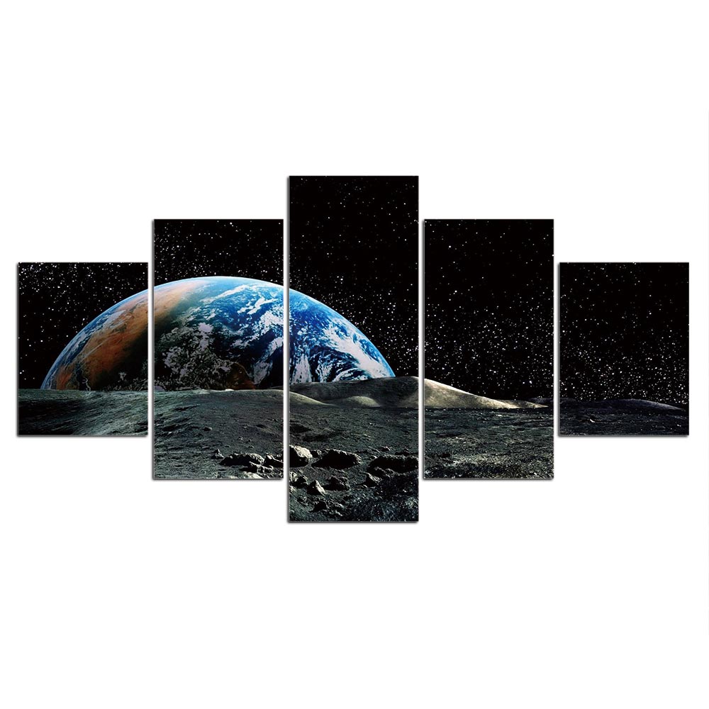 Adesivo murale Pianeti e nebulosa cosmica