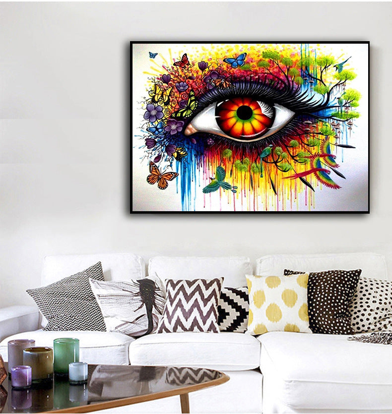 Quadro occhio fantasy