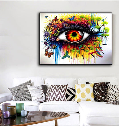 Quadro occhio fantasy