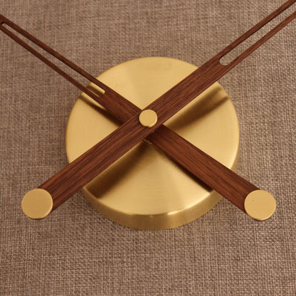 Orologio da parete Lettering tipografico