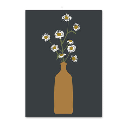 Quadro donna fiori