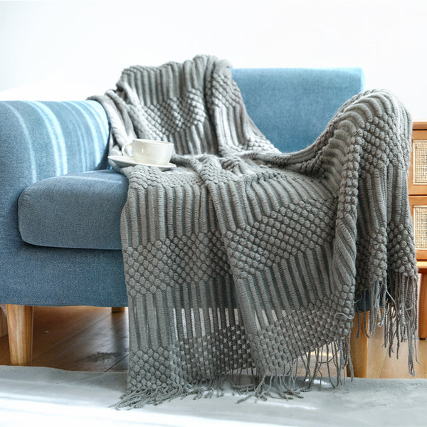 Coperta a quadri stile nordico