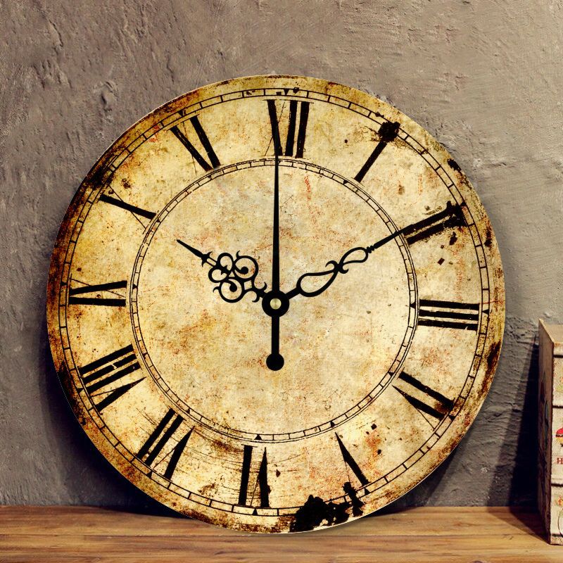 Orologio da parete Numeri romani vintage