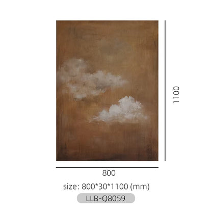 Quadro wabi-sabi dipinto a mano
