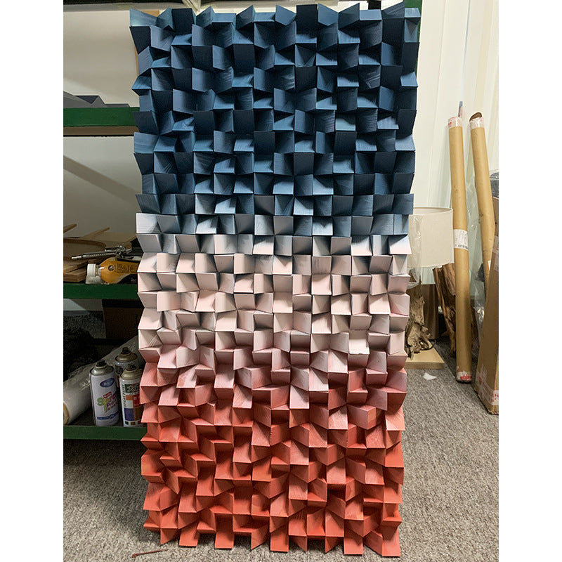 Quadro mosaico legno
