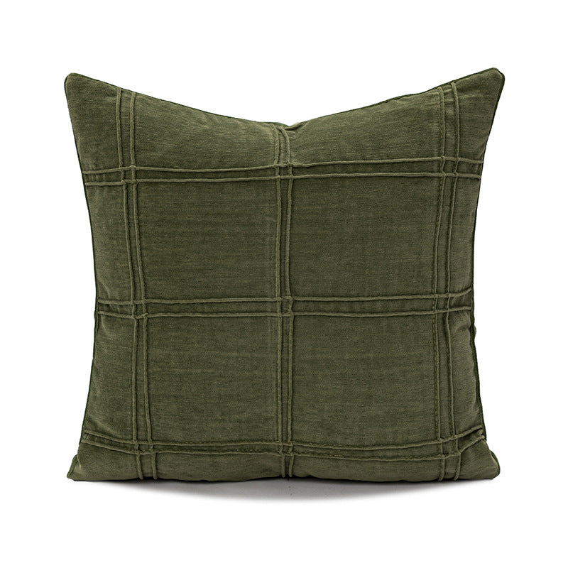 Cuscino verde vintage