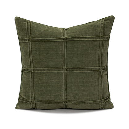 Cuscino verde vintage