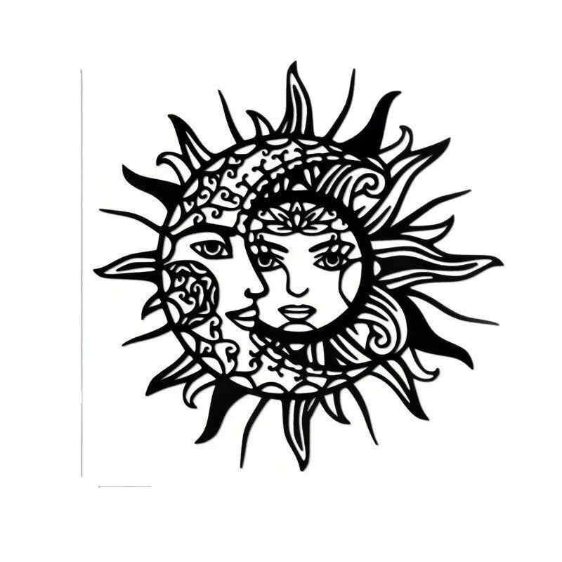 Ornamento sole luna