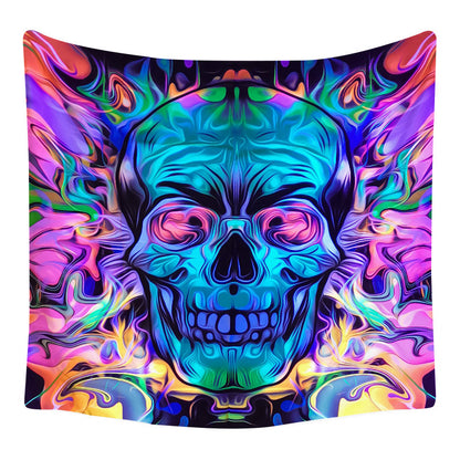 Arazzo mandala fluorescente