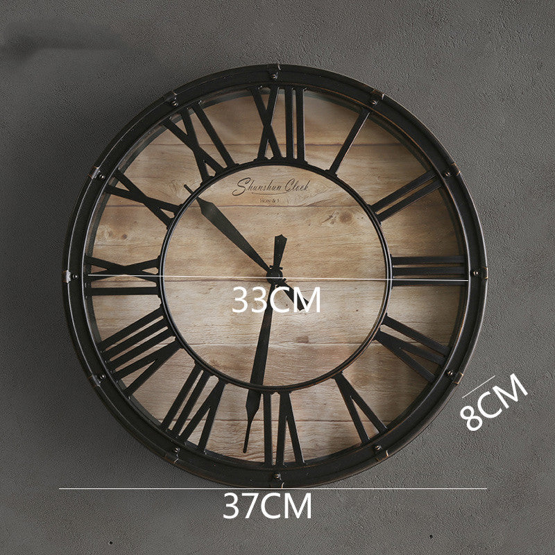 Orologio da parete Numeri romani vintage