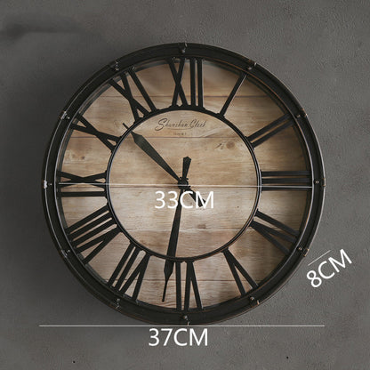 Orologio da parete Numeri romani vintage