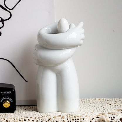 Vaso figura astratta
