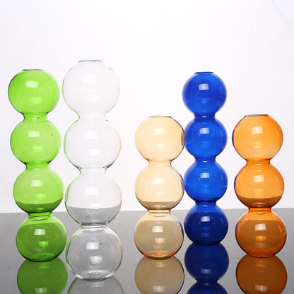 Vaso sferico in vetro