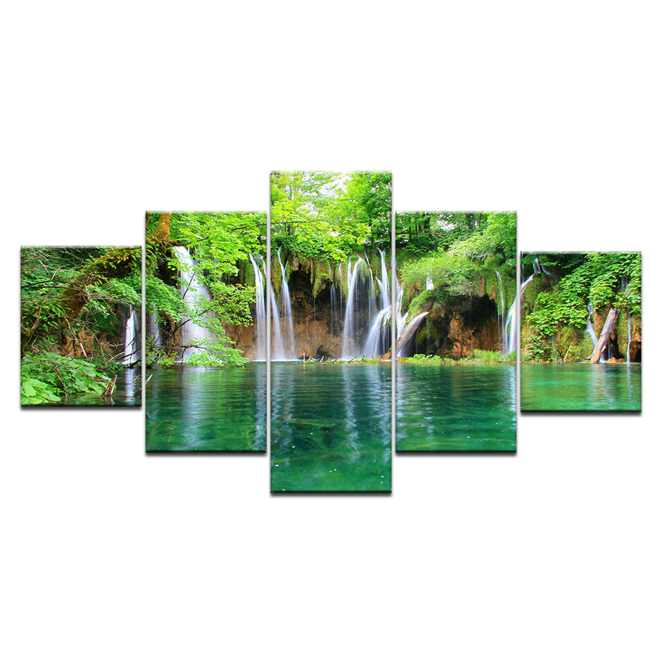 Poster paesaggio cascata