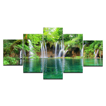 Poster paesaggio cascata