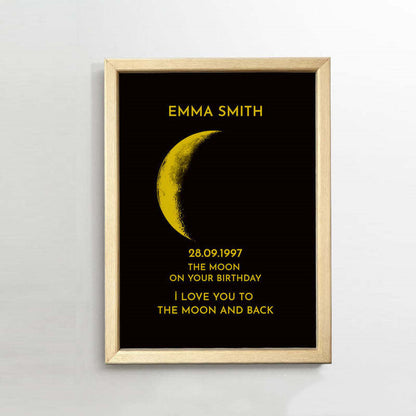 Quadro fasi lunari coppia