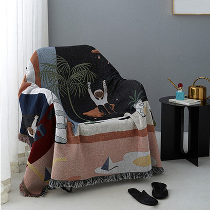 Coperta divano nordica