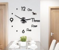 Orologio adesivo 3D