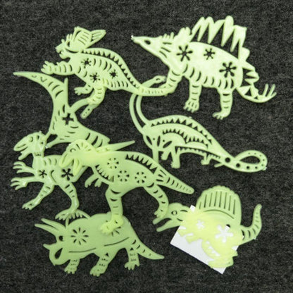 Stickers dinosauro fluorescenti 3D