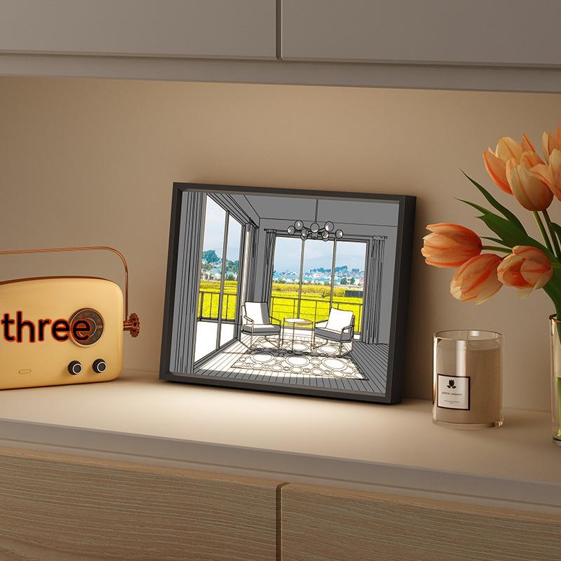 Quadro decorativo con luci LED