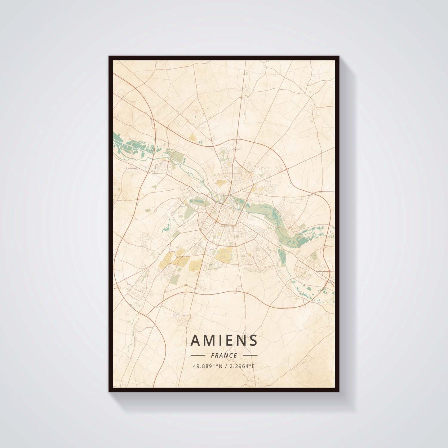 Poster città francese