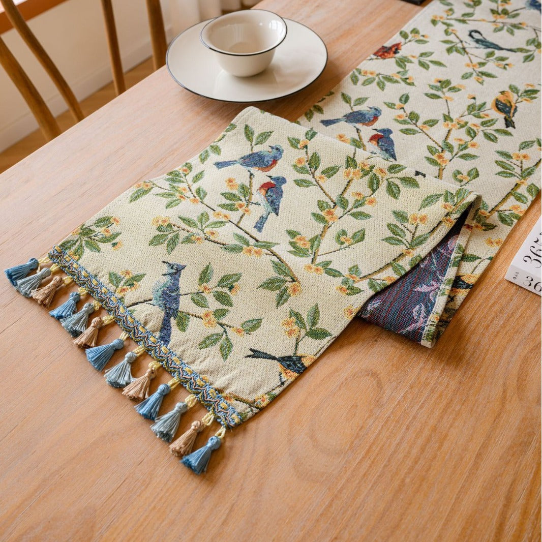 Runner da tavolo jacquard