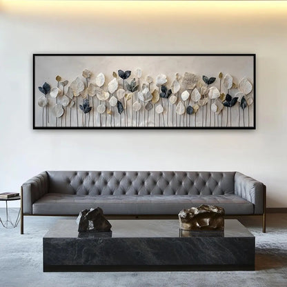 Quadro Foglie minimalista