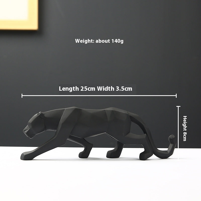 Statuetta leopardo