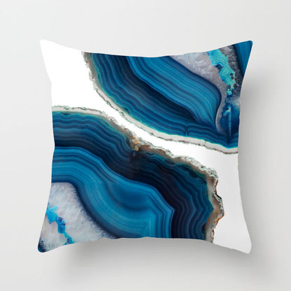 Cuscino motivo blu
