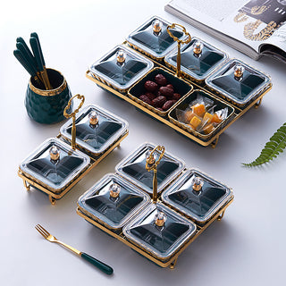 Set piatti frutta ceramica